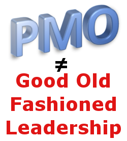 Image PMO not equal to Leadership